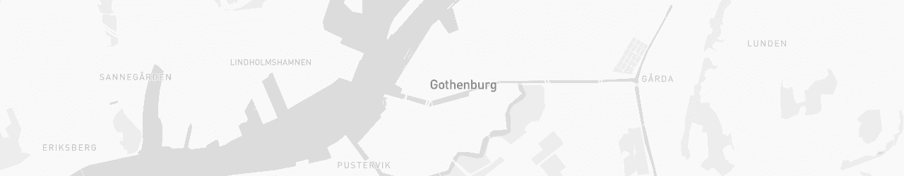 Map of Gothenburg